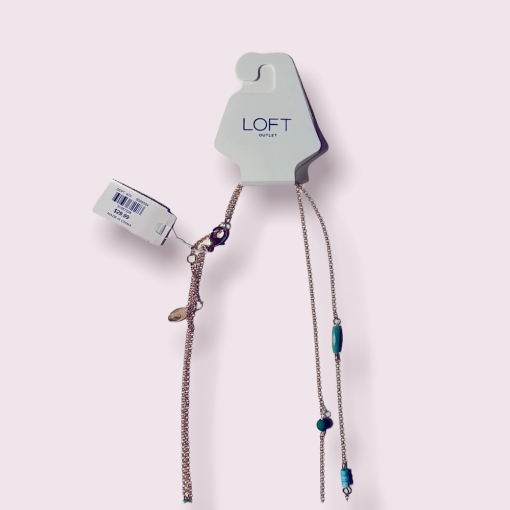 NWT! LOFT Long Layered Necklace